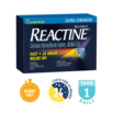 Reactine Extra Strength provides rapid relief for 24 hours